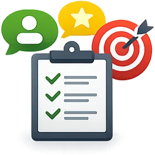 Icon für mehr qualifizierte Anfragen durch optimierte Website und Conversion-Strategie